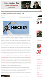 Mobile Screenshot of imahockeydad.com